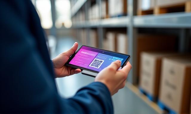 Digital inventory tracking in modern warehouse